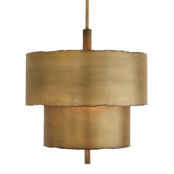 Arteriors - DMI26 - Four Light Chandelier - Leonardo - Antique Brass