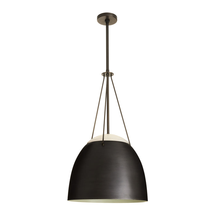 Arteriors - DPC23 - One Light Pendant - Leda - English Bronze