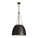 Arteriors - DPC23 - One Light Pendant - Leda - English Bronze