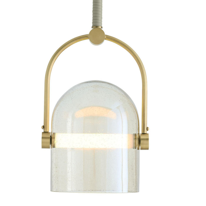 Arteriors - DPC28 - LED Pendant - Marco - Smoke