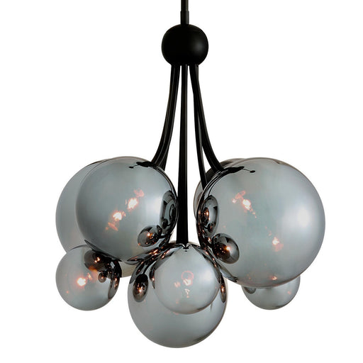 Montrose Nine Light Chandelier Chrome Luster