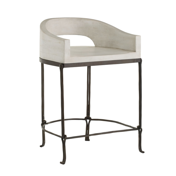 Arteriors - FSI29 - Counter Stool - Montgomery - Whitewash