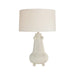 Arteriors - PTC68-441 - One Light Table Lamp - Miriam - Ivory Crackle