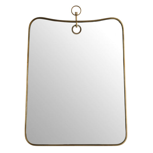 Lennox Mirror Antique Brass