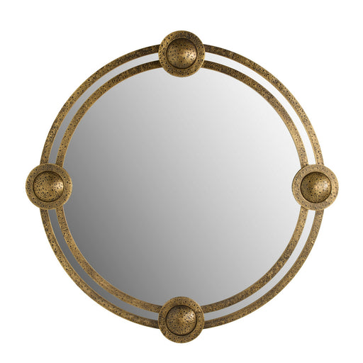 Lisbon Mirror Antique Brass