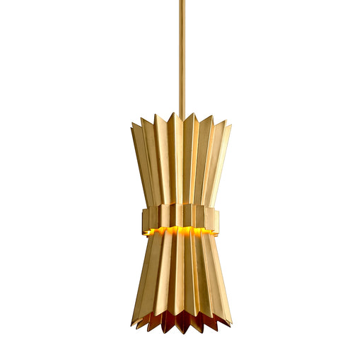 Moxy One Light Pendant Gold Leaf