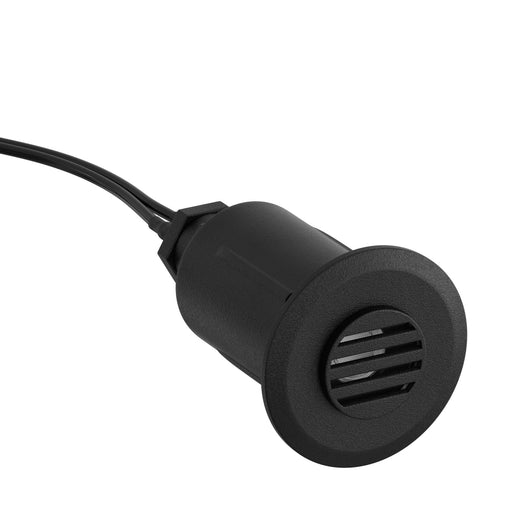 LED Recessed Louvered Black Brass