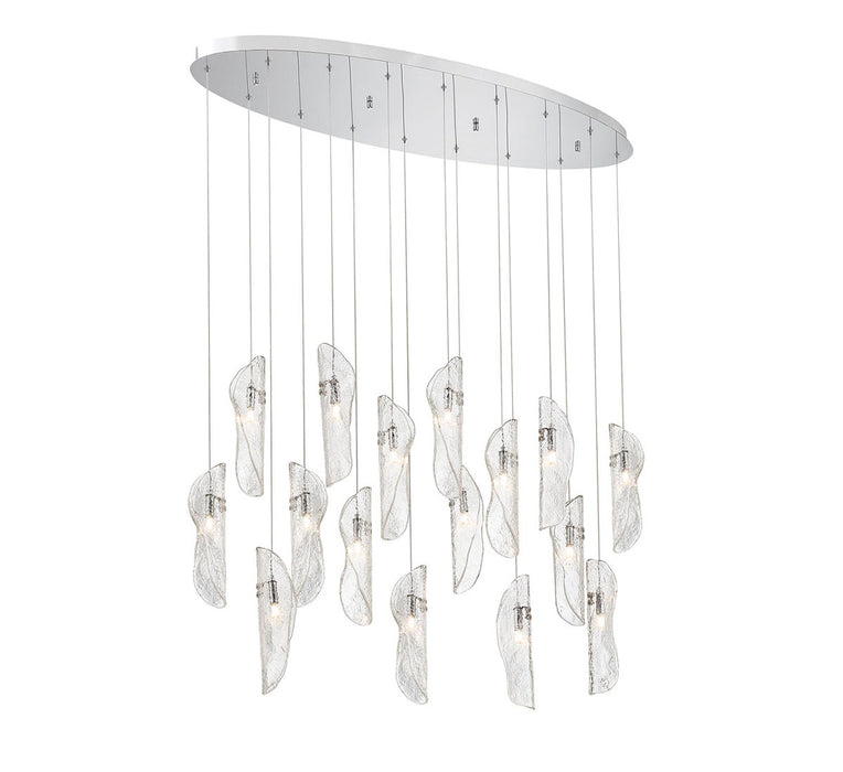 Lib & Co. - 10172-017-01 - LED Chandelier - Sorrento - Chrome
