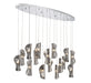 Lib & Co. - 10172-019-01 - LED Chandelier - Sorrento - Chrome