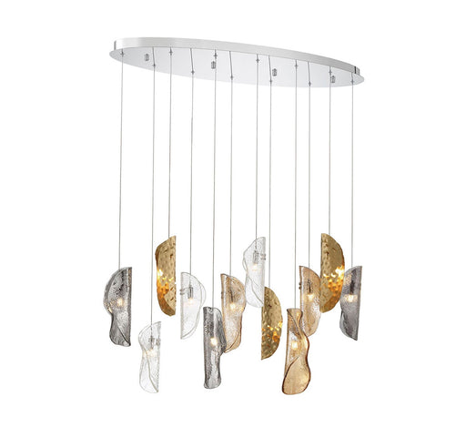 Sorrento LED Chandelier Chrome