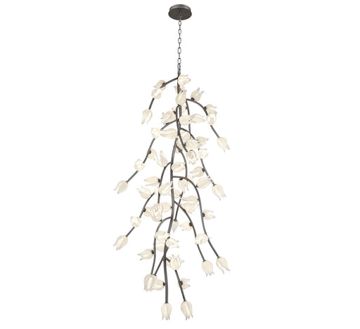 Belluno LED Chandelier Brushed Vintage grey