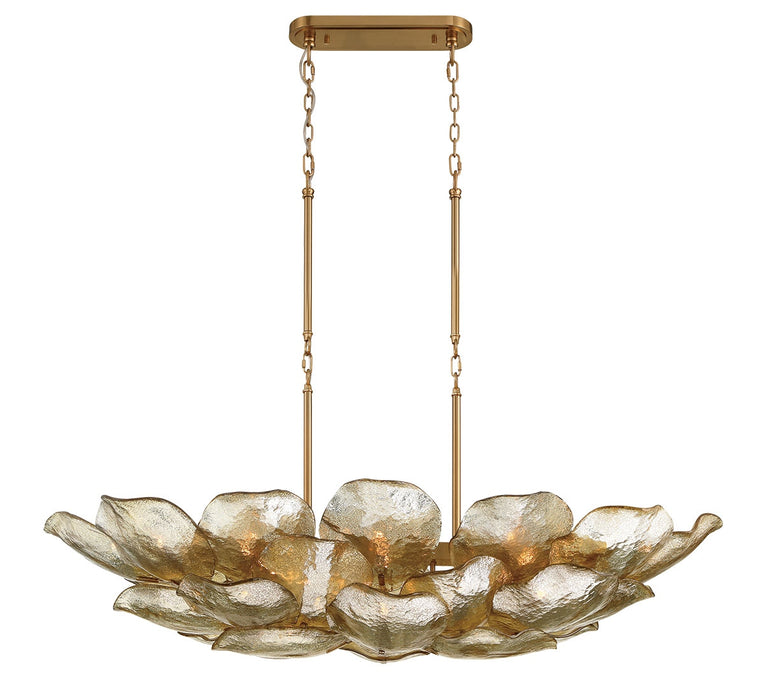 Lib & Co. - 12204-037 - 26 Light Island Chandelier - Corato - Brushed Brass