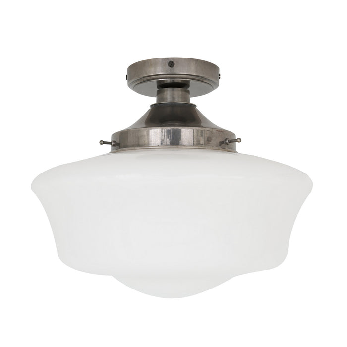 Mullan Lighting - MLBCF006ANTSLV - One Light Flush Mount - Anath - Antique Silver