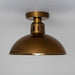 Mullan Lighting - MLBCF008ANTBRSCL - One Light Flush Mount - Talise - Antique Brass