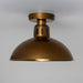 Mullan Lighting - MLBCF008ANTBRSOP - One Light Flush Mount - Talise - Antique Brass