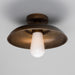 Mullan Lighting - MLBCF009ANTBRSOP - One Light Flush Mount - Darya - Antique Brass