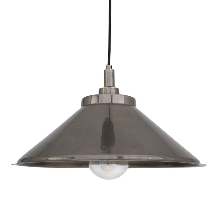 Mullan Lighting - MLBP002ANTSLVCL - One Light Pendant - Nerissa - Antique Silver