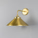 Mullan Lighting - MLBWL002SATBRSCL - One Light Wall Sconce - Nerissa - Satin Brass