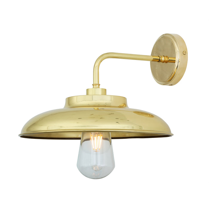 Mullan Lighting - MLBWL005POLBRSCL - One Light Wall Sconce - Darya - Polished Brass