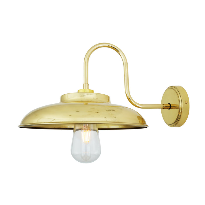 Mullan Lighting - MLBWL055POLBRSCL - One Light Wall Sconce - Darya - Polished Brass