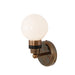 Mullan Lighting - MLBWL145ANTBRSOP - One Light Wall Sconce - Shannon - Antique Brass
