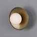 Mullan Lighting - MLBWL159ANTBRSOP - One Light Wall Sconce - Aosta - Antique Brass