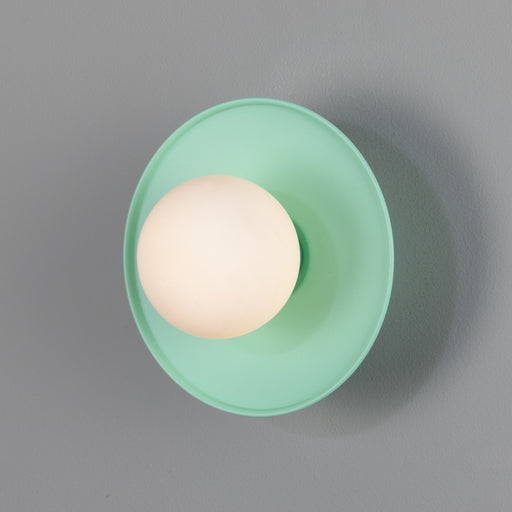 Aosta One Light Wall Sconce Mint Turquoise