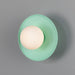 Mullan Lighting - MLBWL159PCMMTOP - One Light Wall Sconce - Aosta - Mint Turquoise