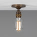 Mullan Lighting - MLCF109ANTBRS - One Light Flush Mount - Bexter - Antique Brass