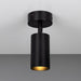 Mullan Lighting - MLCF121PCMBK - One Light Flush Mount - Evanston - Matte Black