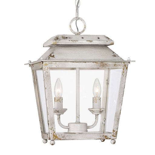 Abingdon Two Light Mini Pendant Antique Ivory