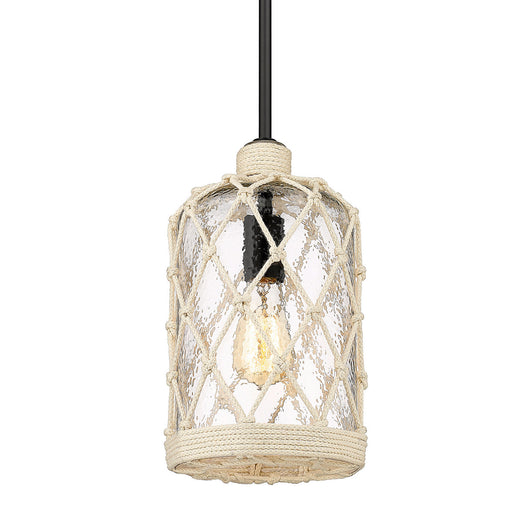 Nassau One Light Mini Pendant Matte Black