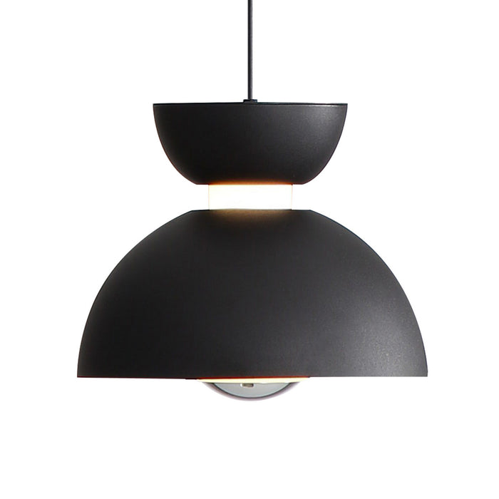 Golden - 1816-2S SNB-CH - LED Pendant - Vintra - Sand Black