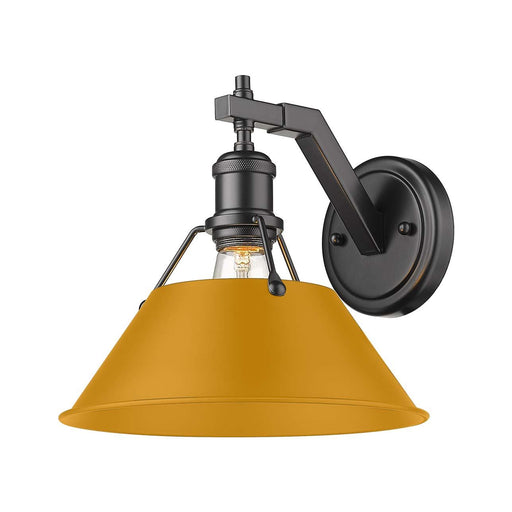 Orwell One Light Wall Sconce Matte Black