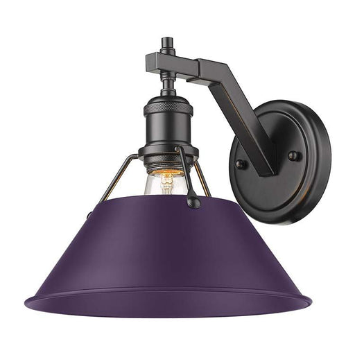 Orwell One Light Wall Sconce Matte Black