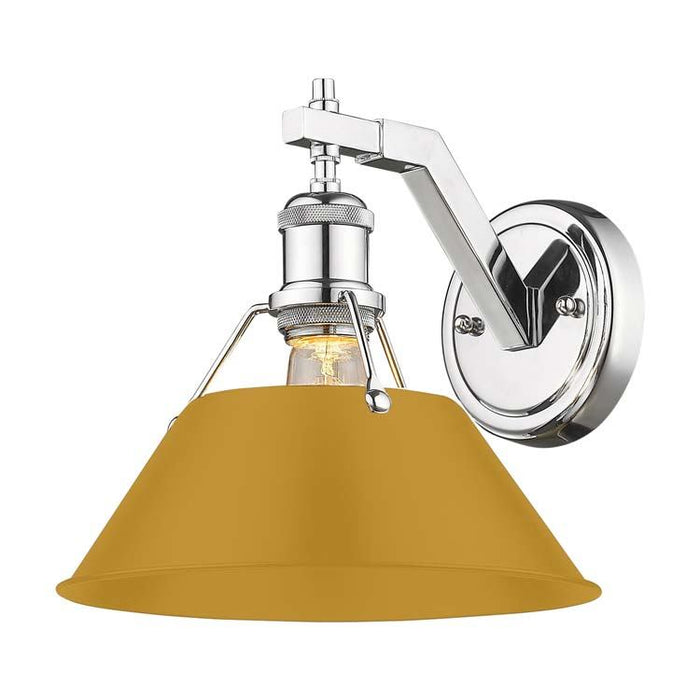 Golden - 3306-1W CH-AY - One Light Wall Sconce - Orwell - Chrome