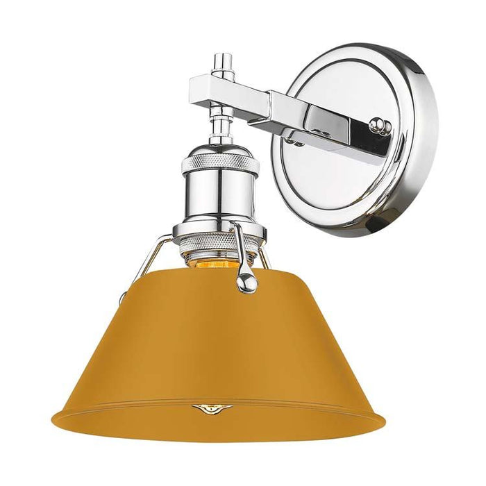 Golden - 3306-BA1 CH-AY - One Light Bath Vanity - Orwell - Chrome