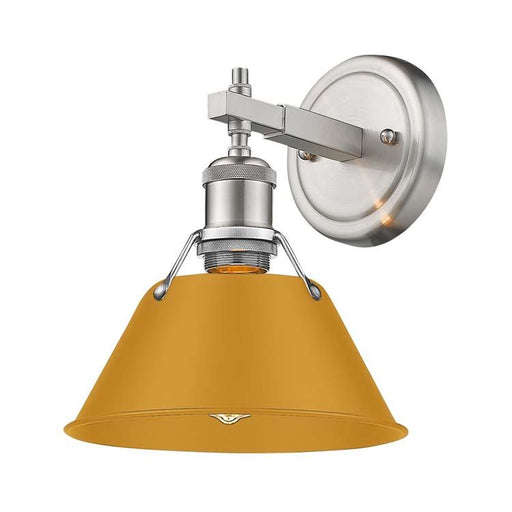 Orwell One Light Bath Vanity Pewter