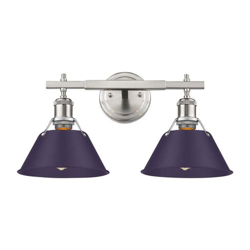 Orwell Two Light Vanity Pewter