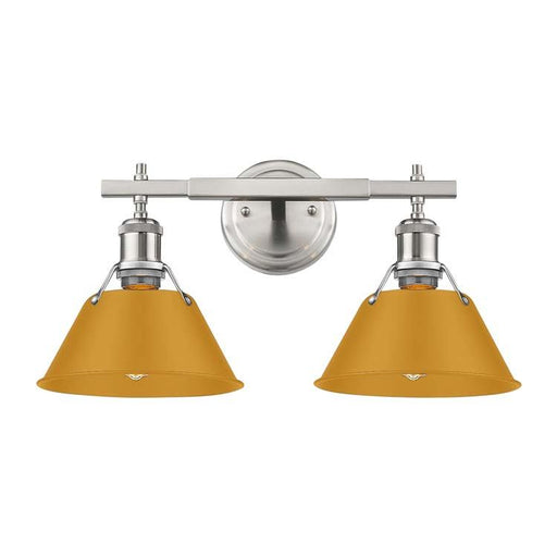 Orwell Two Light Vanity Pewter