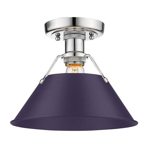 Orwell One Light Flush Mount Chrome