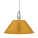 Golden - 3306-L CH-AY - One Light Pendant - Orwell - Chrome