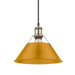 Golden - 3306-M AB-AY - One Light Pendant - Orwell - Aged Brass
