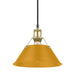 Golden - 3306-M BCB-AY - One Light Pendant - Orwell - Brushed Champagne Brass