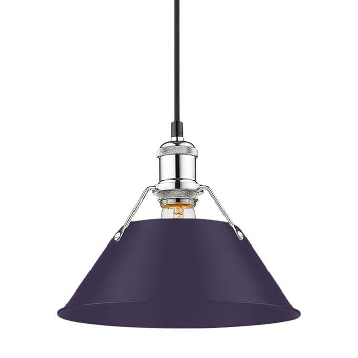 Golden - 3306-M CH-EP - One Light Pendant - Orwell - Chrome