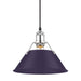 Golden - 3306-M CH-EP - One Light Pendant - Orwell - Chrome