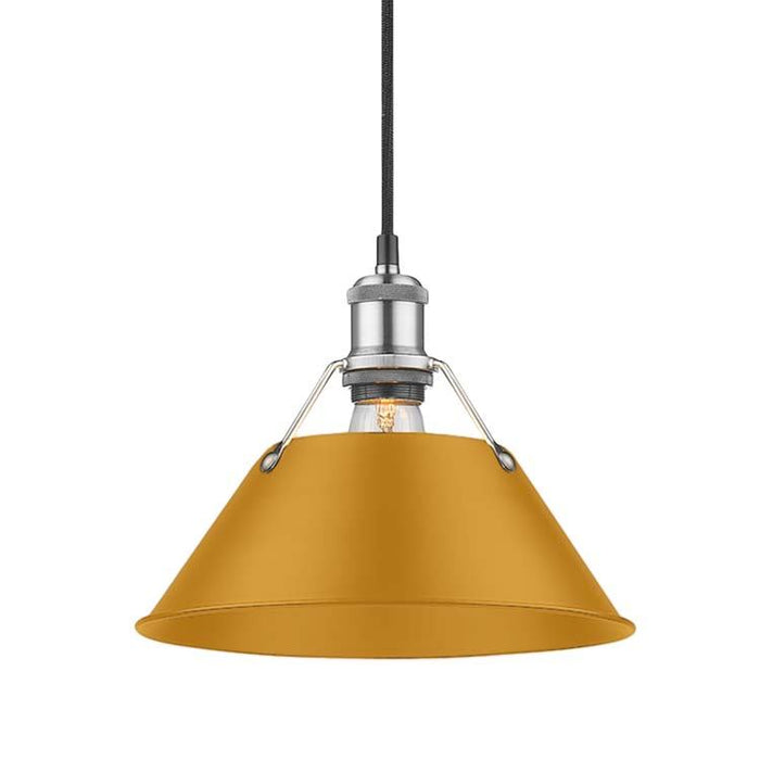 Golden - 3306-M PW-AY - One Light Pendant - Orwell - Pewter