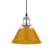 Golden - 3306-S CH-AY - One Light Pendant - Orwell - Chrome