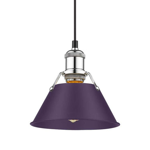 Golden - 3306-S CH-EP - One Light Pendant - Orwell - Chrome