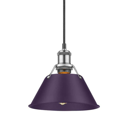Golden - 3306-S PW-EP - One Light Pendant - Orwell - Pewter